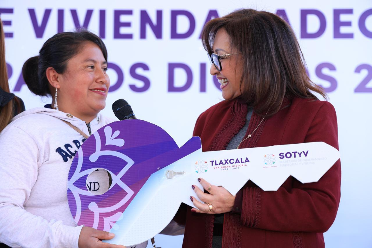 Programas de gobierno dan tranquilidad y armonía a los tlaxcaltecas: Gobernadora